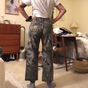 Camo Wrangler Jeans